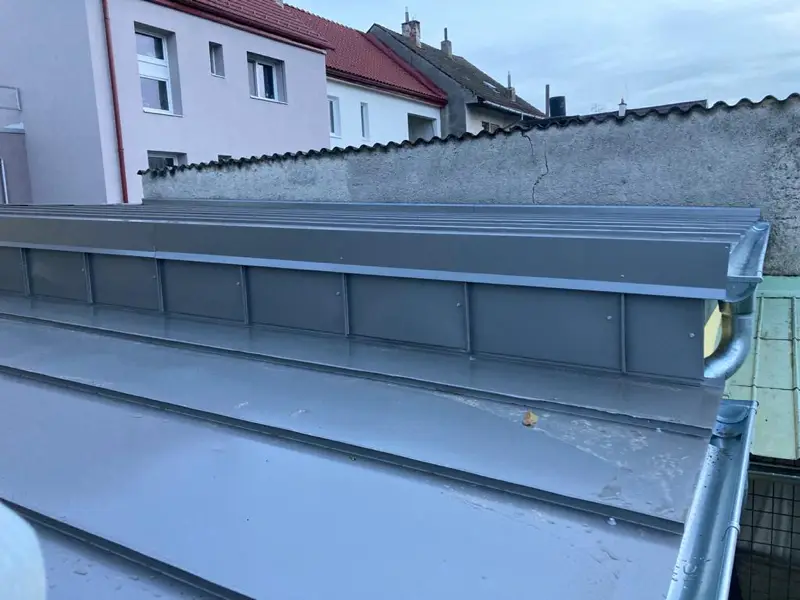 Střechy – realizace Dřevostavby Matějíček (1)