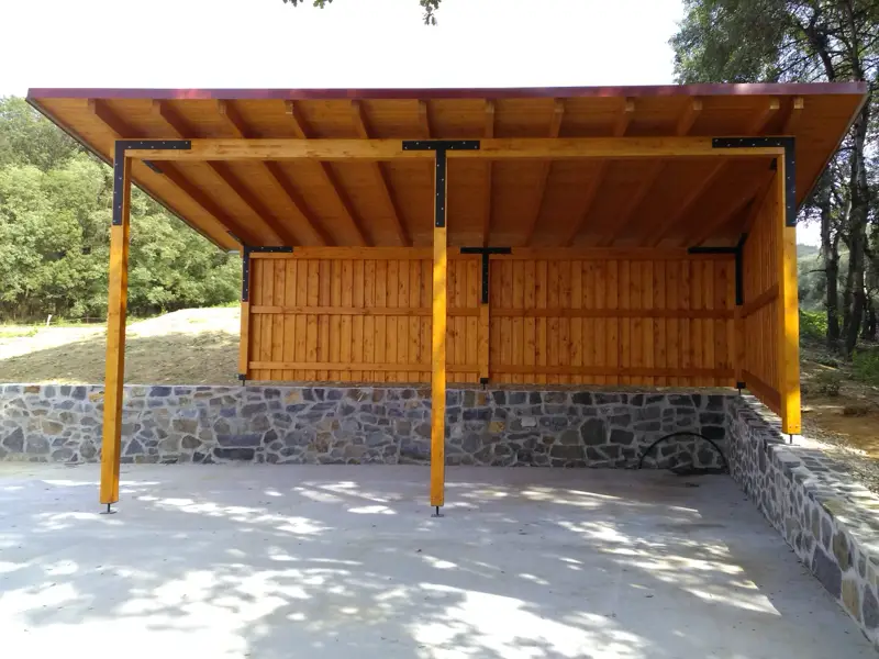 Pergoly, přístřešky – realizace Dřevostavby Matějíček (13)
