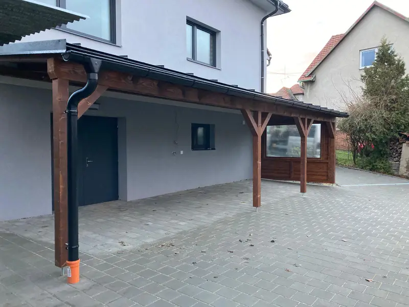 Pergoly, přístřešky – realizace Dřevostavby Matějíček (19)